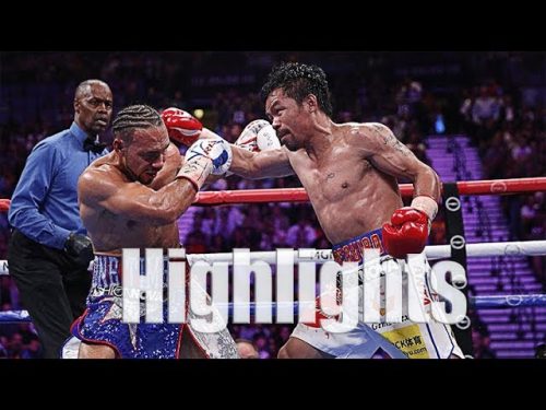Manny Pacquiao vs Keith Thurman Highlights