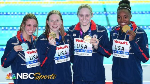 Simone Manuel, USA smash World Record in 4x100m medley relay | NBC Sports