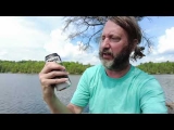 Tom Green Takes His Puppy Charley For Her First Canoe Ride And Swim
