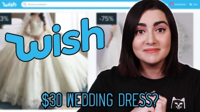 I Tried Wedding Dresses From Wish