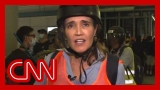 CNN reporter describes ‘chaos’ as riot police charge protesters