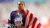 USA dominates in first mixed 4×400 relay, Allyson Felix breaks Usain Bolt’s record | NBC Sports