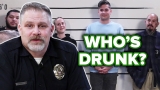 Retired Police Officer Guesses Who’s Drunk Out Of A Lineup