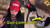 Keanu Reeves Stops A ROBBERY!