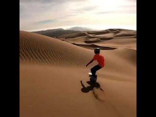 No snow. No waves. No problem. Sandboarding is all about freedom and having fun by expressing yours…