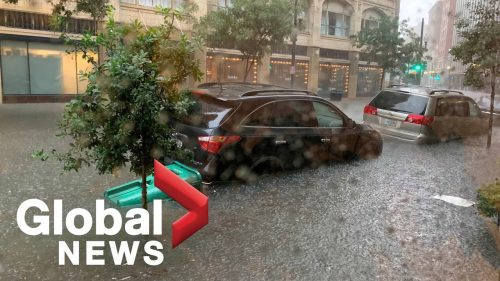 New Orleans hit with severe flooding as hurricane watch issued for Louisiana