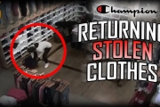 Crazy Thief Returns STOLEN Clothes