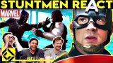 Stuntmen React To MARVEL Bad & Great Hollywood Stunts