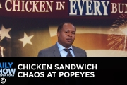 Popeyes Chicken Sandwich Pandemonium | The Daily Show