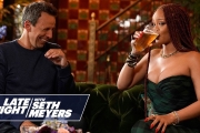Seth and Rihanna Go Day Drinking