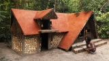 Awesome Man!  Build The Greatness Winter Ancient Villa House