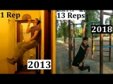 6 YEARS One Arm Pull Up Transformation (2013 – 2018)