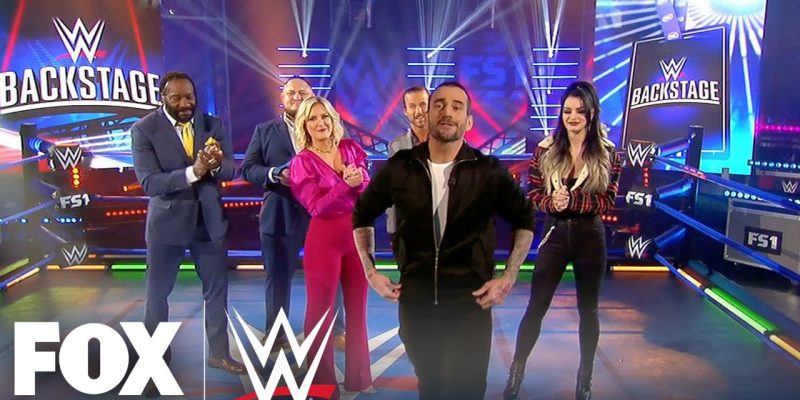 CM Punk makes his surprise debut on WWE Backstage | WWE BACKSTAGE | WWE ON FOX