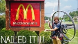 Flying To McDonald’s On My Paramotor