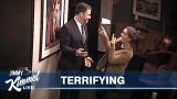 Jimmy Kimmel Pranks Staff with His Wax Figure