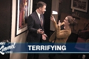 Jimmy Kimmel Pranks Staff with His Wax Figure