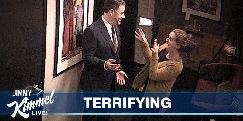 Jimmy Kimmel Pranks Staff with His Wax Figure