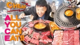 STANDING ONLY Korean BBQ & CHEAP All You Can Eat STEAK in Seoul