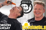 Steve-O Shocks Gordon Ramsay While Making A Southwestern Omelette