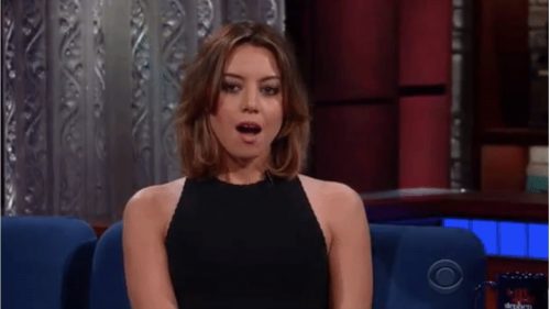 Aubrey Plaza has NO FILTER