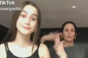 Courteney Cox and Daughter TikTok Dance Routine Is an EPIC ‘Friends’ Flashback