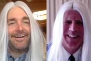 Long Haired Businessmen Video Conference with Will Ferrell and Will Forte