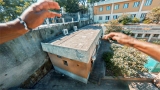 Rooftop Parkour In First Person POV