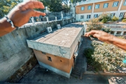 Rooftop Parkour In First Person POV