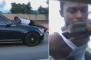 911 Call of Man Clinging to Car Hood: ‘Someone’s Trying to Steal My Car’