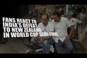Watch: Fans react to India’s defeat to New Zealand in World Cup semi-final