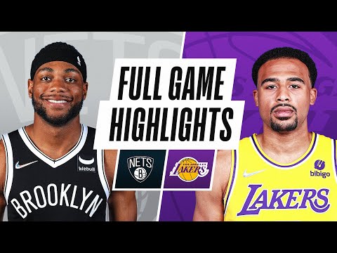 NETS at LAKERS | NBA PRESEASON FULL GAME HIGHLIGHTS | October 3, 2021