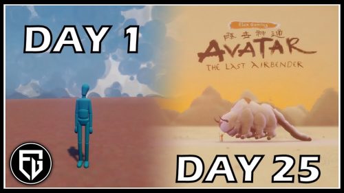 Creating an AVATAR Game! | 80 Hrs of Development in 4 Mins! | Dreams PS4