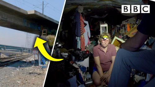 Living in a bridge: Homeless in L.A. | The Americas with Simon Reeve – BBC