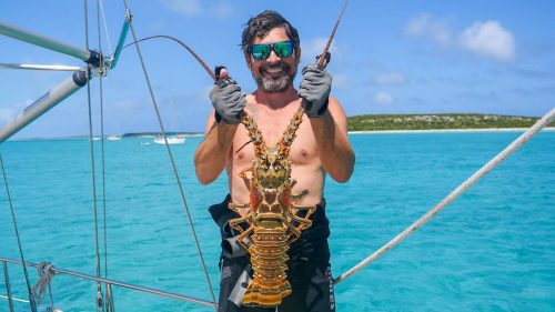 Catch and Cook from ISOLATION – Uninhabited Island Paradise! Sailing Vessel Delos Ep. 272