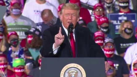 Trump speaks at Ohio rally about his Supreme Court pick
