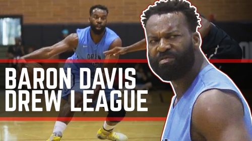 Baron Davis NASTY Handle At Drew League! You still got it Baron!