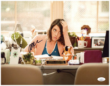 Aubrey Plaza Signed 11x14 Photograph Parks and Rec Authentic Autographed JSA C 3