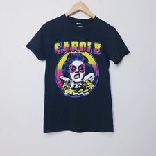 Cardi B shirt Womens Small s Black Press Official Merch Tee t