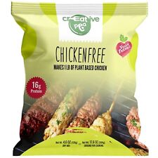 Plant-Based Meat: Vegan Chicken Substitute Made from Pea Protein and TVP