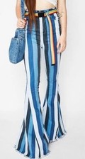Show Me Your Mumu • Berkeley Zip Up Bells Jeans in Indigo Arroyo • SZ 26 • $178