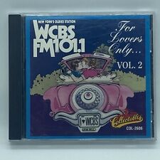 WCBS FM 101.1 "For Lovers Only... Volume 2" CD OOP 1993 Oldies Music New York NY