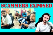 Showing a Scammer Call Center their Photos!