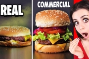 Food In Commercials VS  In Real Life !