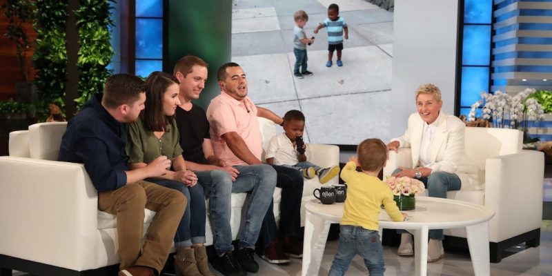 Ellen Meets Adorable Viral Hugging Toddlers