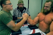 18 YEARS OLD ARM WRESTLING CHAMPION