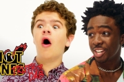 Stranger Things’ Caleb McLaughlin and Gaten Matarazzo Play Truth or Dab | Hot Ones